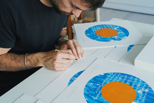 My first ever Screen print Edition! – Orange Oasis