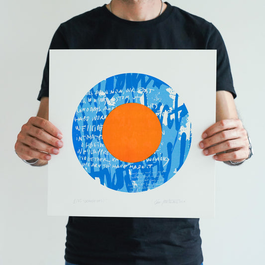 Orange Oasis — Screen Print